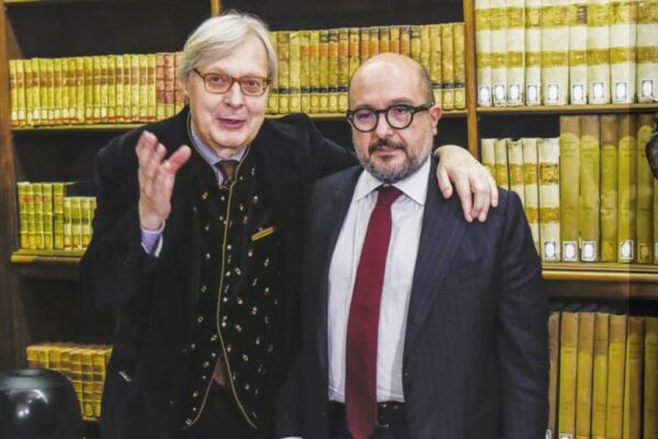 “TV fights, role bulimia, and the famous ‘goat’: Vittorio Sgarbi, the life of the man-personality